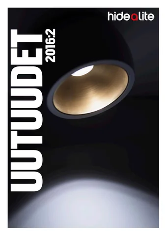 OEM International 灯饰目录 · Hide-a-lite, Uutuudet 2/2016