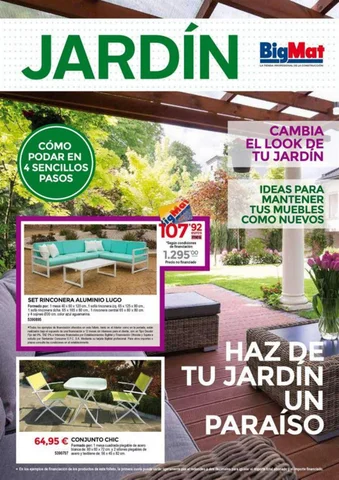 Ofertas Supermercados 家具目录 bigmat especial jardin