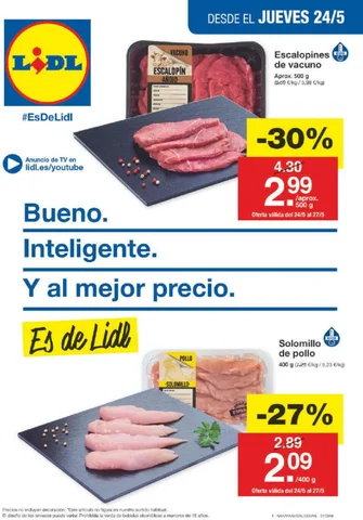 Ofertas Supermercados 家具目录 lidl al mejor precio