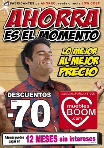 Ofertas Supermercados 家具目录 Muebles Boom ahorra 西文 el momento