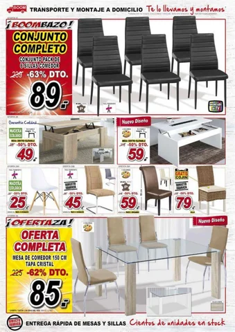 Ofertas Supermercados 家具目录 muebles boom fuera los stocks