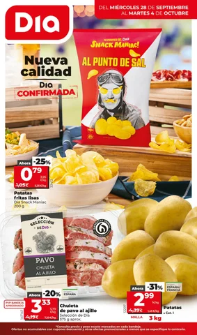Ofertas Supermercados 家具目录 · DIA FOLLETO