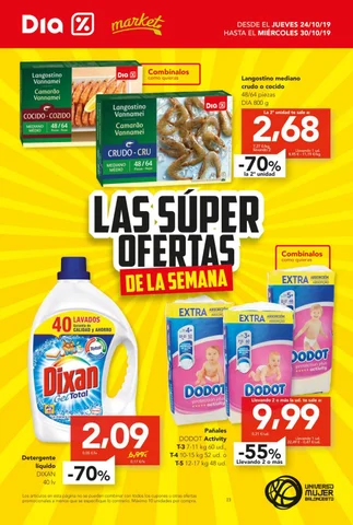 Ofertas Supermercados 家具目录 DIA Noviembre