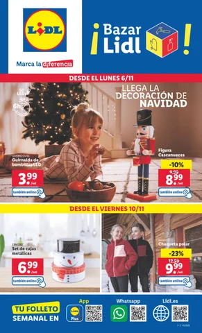 Lidl bazar noviembre