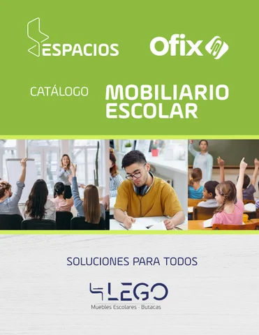 Ofix 家具目录 Mobiliario Escolar Espacios