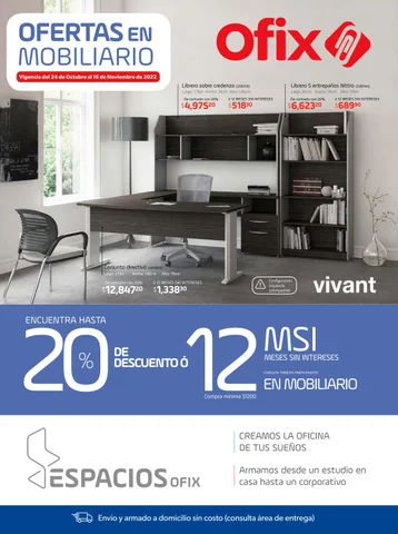 Ofix 家具目录 · Ofertas 英文 mobiliario