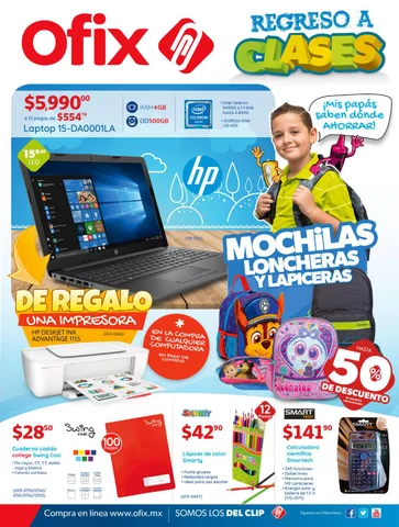 Ofix 家具目录 · REGRESO A CLASES !