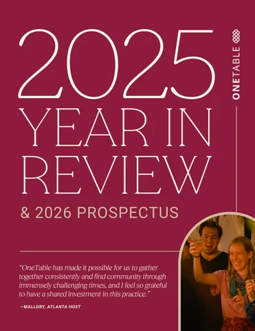 OneTable 2025 Year in Review × 2026 Prospectus