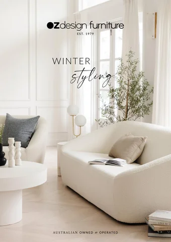 OZ Design Furniture 家具目录 · 冬季 Styling by