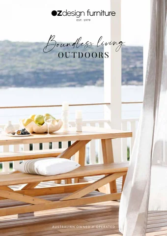 OZ Design Furniture 家具目录 · Boundless Living Outdoors by