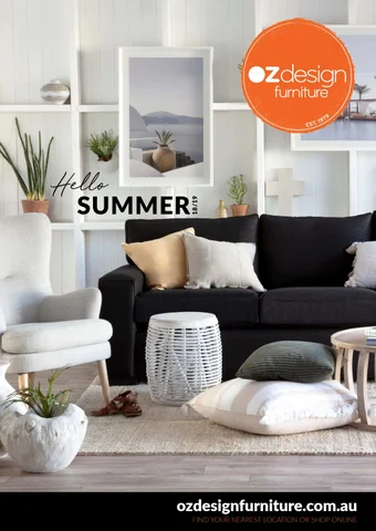 OZ Design Furniture 家具目录 · HELLO 夏季 18/19 | OZ DESIGN FURNITURE