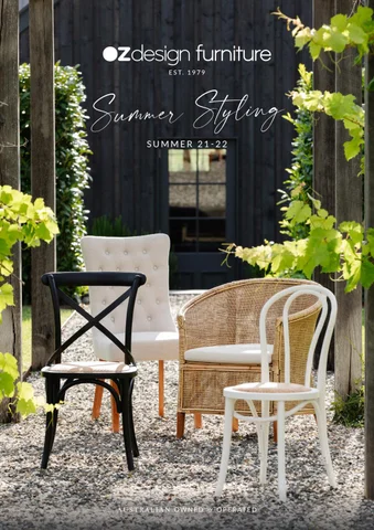 OZ Design Furniture 家具目录 · 夏季 Styling 灵感 by
