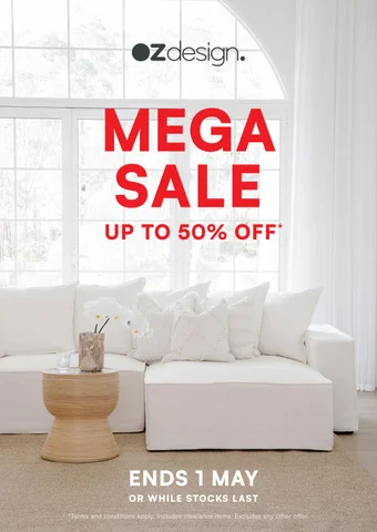 OZ Design Furniture 家具目录 · Mega Sale