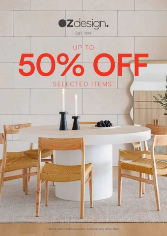 Clearance Sale OZ Design.