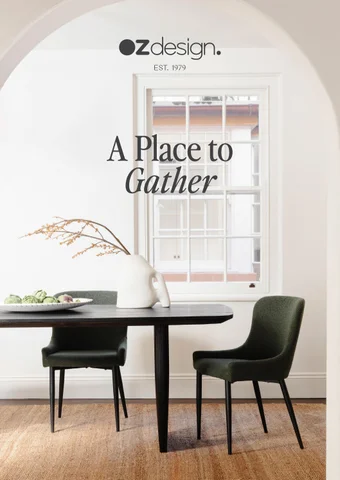 OZ Design Furniture 家具目录 · A Place to Gather by