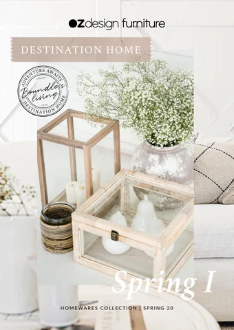OZ Design Furniture OZ Design 春季 I Homewares 家具产品集