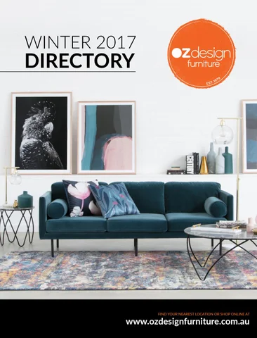 OZ Design Furniture 家具目录 · 冬季 17 DIRECTORY