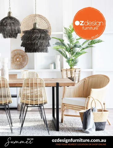 OZ Design Furniture 家具目录 · 夏季 18/19 Directory