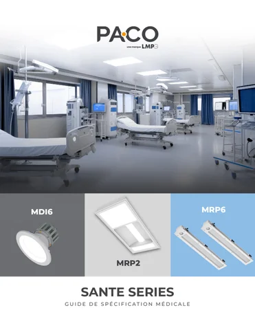 Pa-Co Lighting 灯饰目录 · 指南 德文 spécification médicale-2026