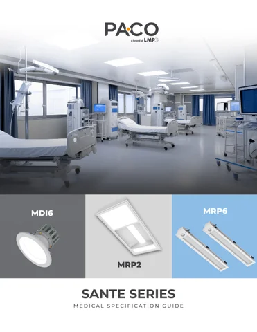 Pa-Co Lighting 灯饰目录 · Medical Specification 指南 -2026