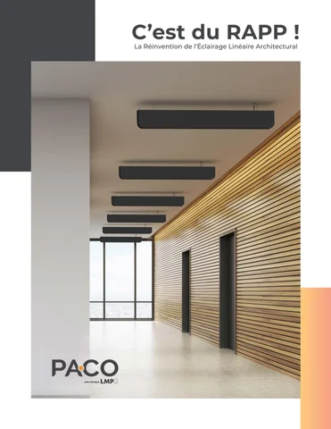 Pa-Co Lighting 灯饰目录 · RAPP - Éclairage 建筑