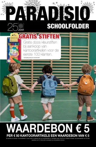 Schoolfolder Paradisio 2022