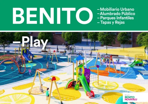 Parkmiljø Lekeplass - BENITO 2022