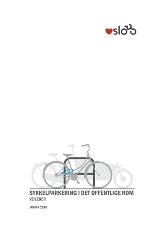 SYKKELPARKERING I DET OFFENTLIGE ROM