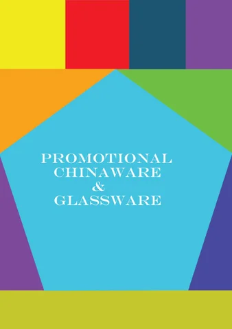 Promotional 玻璃 and 中国