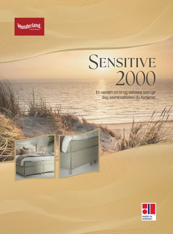 Sensitive 2000 brosjyre