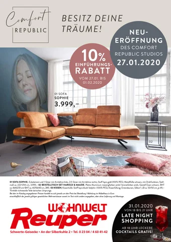 Perspektive Werbeagentur 家具目录 · Reuper Comfort Republic 2020