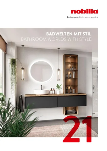 Perspektive Werbeagentur 家具目录 · nobilia® - Badwelten mit Stil 2021