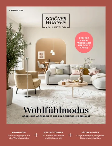 Perspektive Werbeagentur SCHÖNER WOHNEN-Kollektion 家具目录 2026