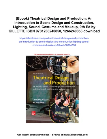 peteryork7037 灯饰目录 · (ebook) theatrical design and production: an introduction to scene design and construction, 灯饰