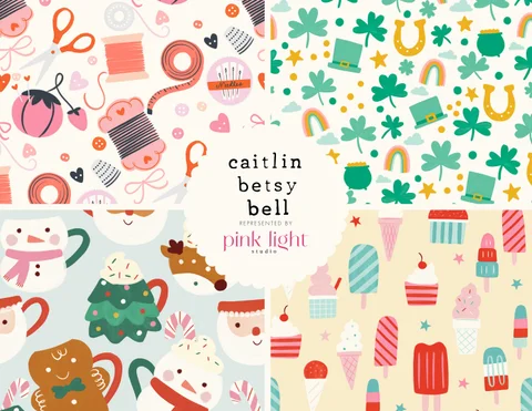Pink Light Studio 灯饰目录 · Caitlin Betsy Bell Represented by