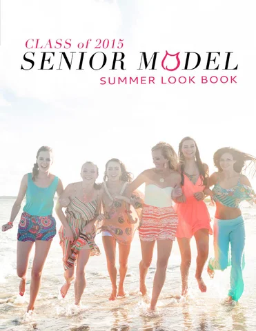 Senior Model Beach Editorial Shoot