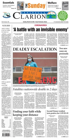 Peninsula Clarion, March 29, 2020