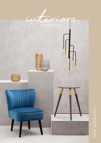 Premier New Additions_INTERACTIVE 2022 灯饰目录 · Interiors by