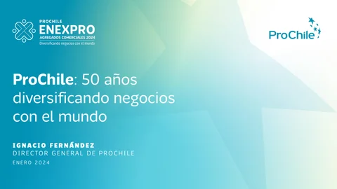 ProChile: 50 años diversificando negocios con el mundo