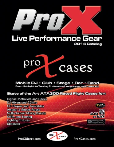 ProX Cases 灯饰目录 2014a