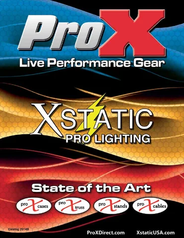 ProX Live DJ × Performance Gear - 全集 灯饰目录 2014A