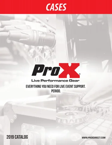 CASES - ProX 灯饰目录 2019