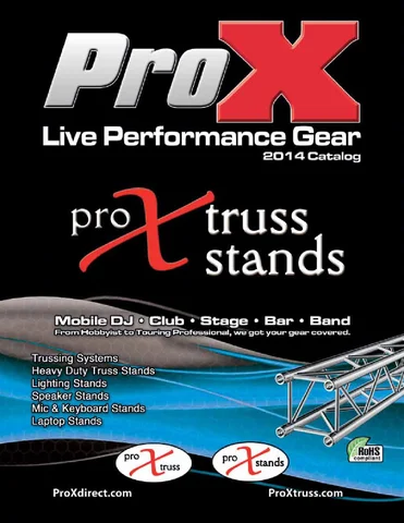 ProX Truss-Stands 灯饰目录 2014a