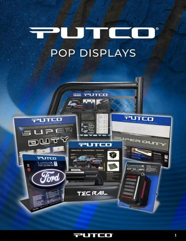 Putco Point of Purchase Display Flyer