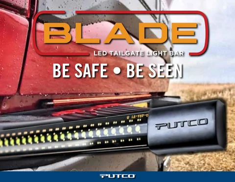 Putco Blade LED Tailgate 灯饰 Bar vs the Competition.
