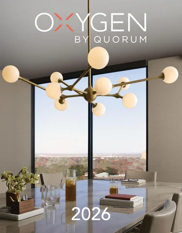 Quorum 2026 灯饰目录 · Oxygen by