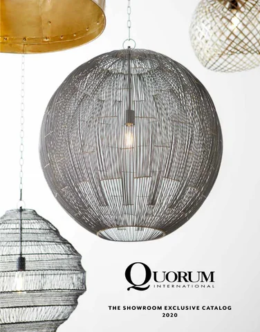 Pinhook Branding LLC Quorum Showroom Exclusive 灯饰目录 2020