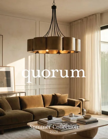 Quorum 夏季 灯饰型录 2026