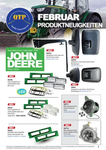 Quality Tractor Parts 灯饰目录 · Feb news18 德国 web