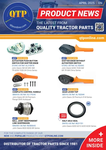 Quality Tractor Parts 灯饰目录 · QTP Product News - April 2025